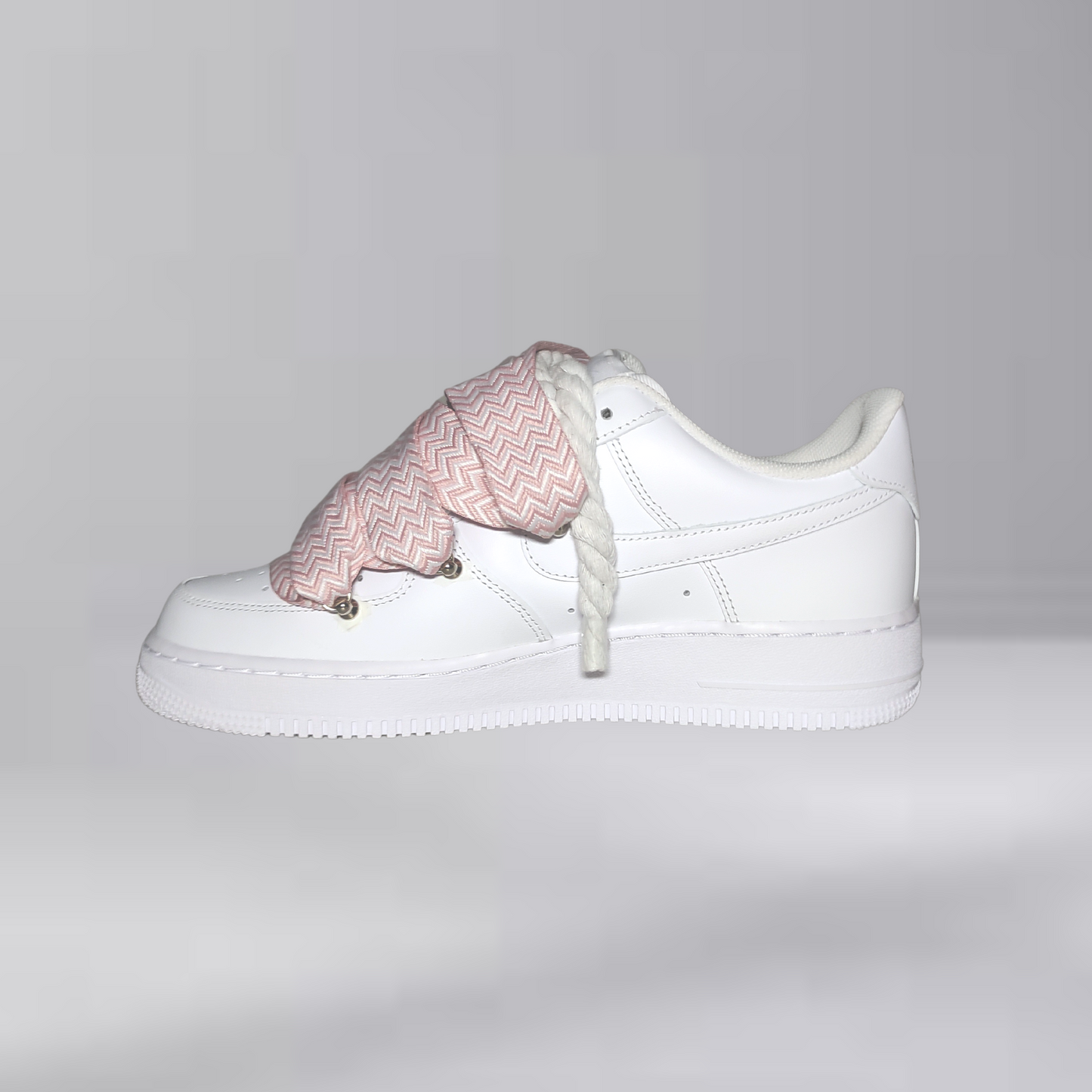 AF1 Białe | Różowe Lanvin Rope Forces